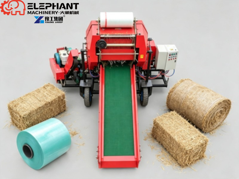 Agriculture Farming Livestock - Presse à balles agricole combinée pour