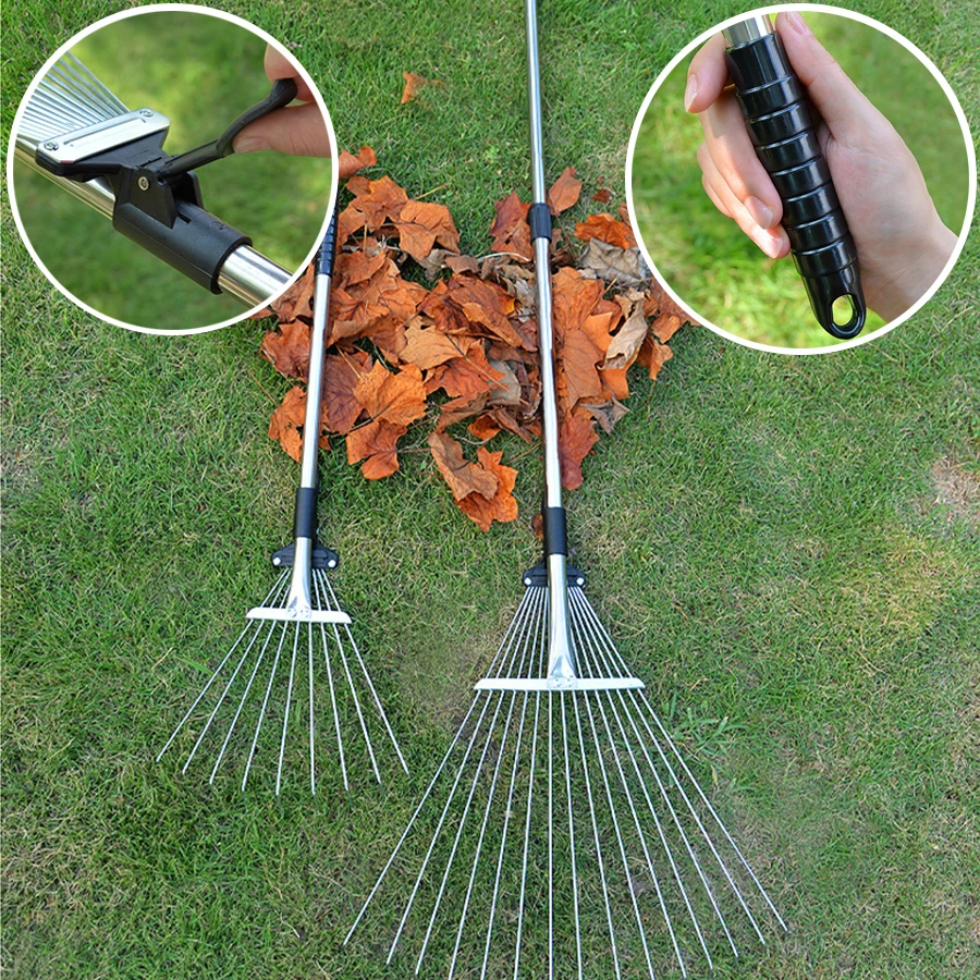 Agriculture Farming Practices - Râteau de jardin en métal, outil