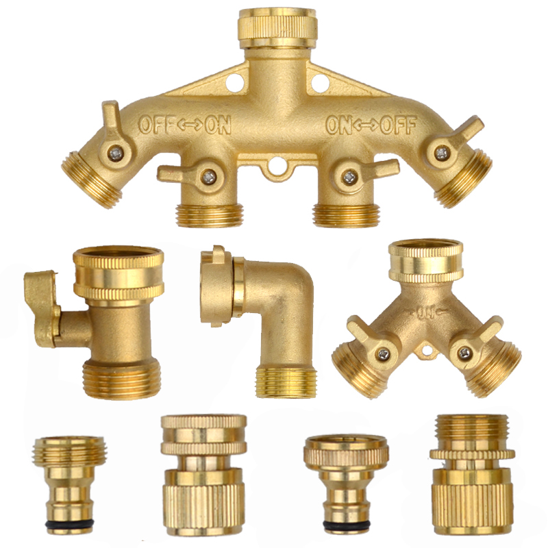 Gardena Hose Comfort - Séparateur de tuyau d'arrosage en laiton