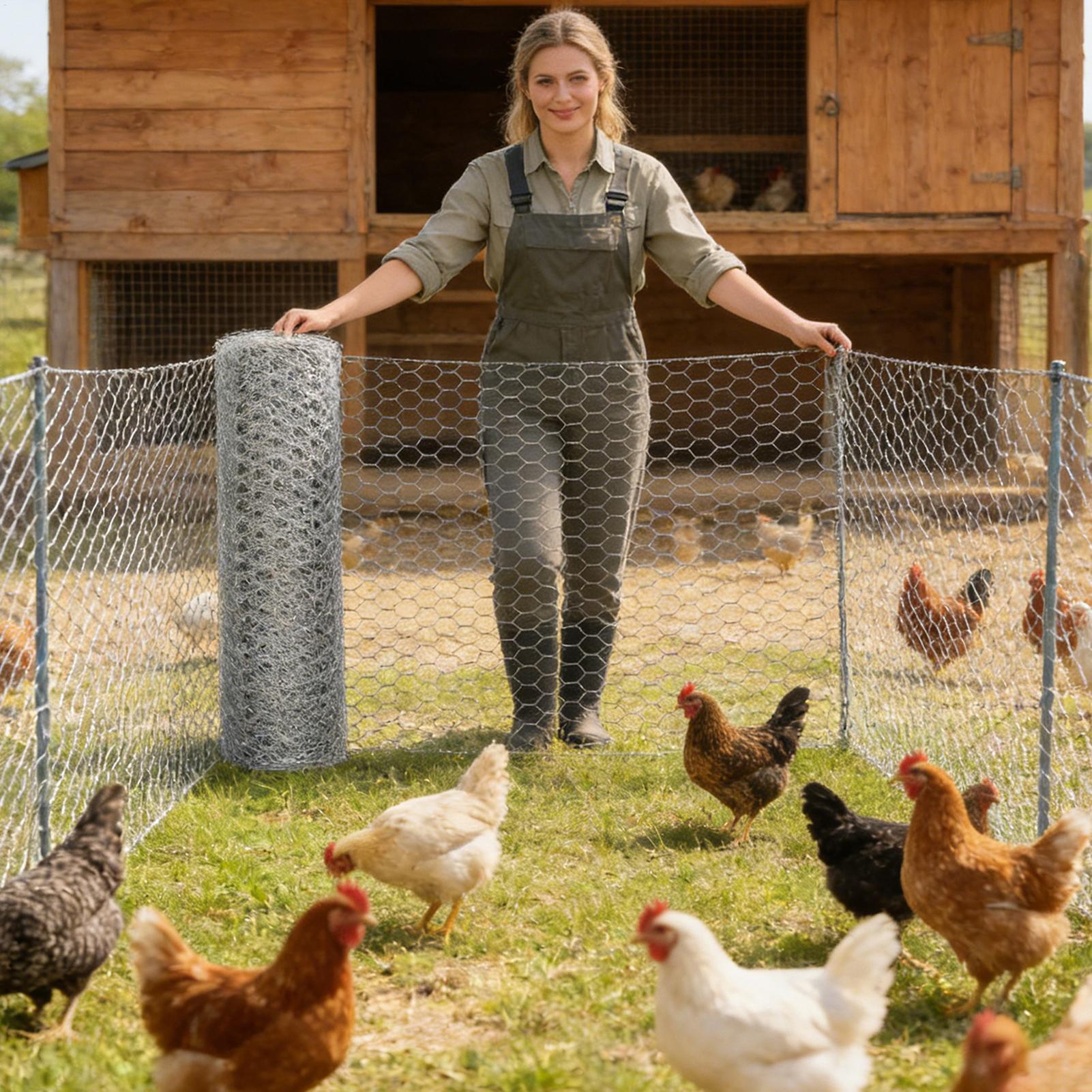 Filet de clôture agricole 5m/1 - Rabbit Cage Wire avis et prix