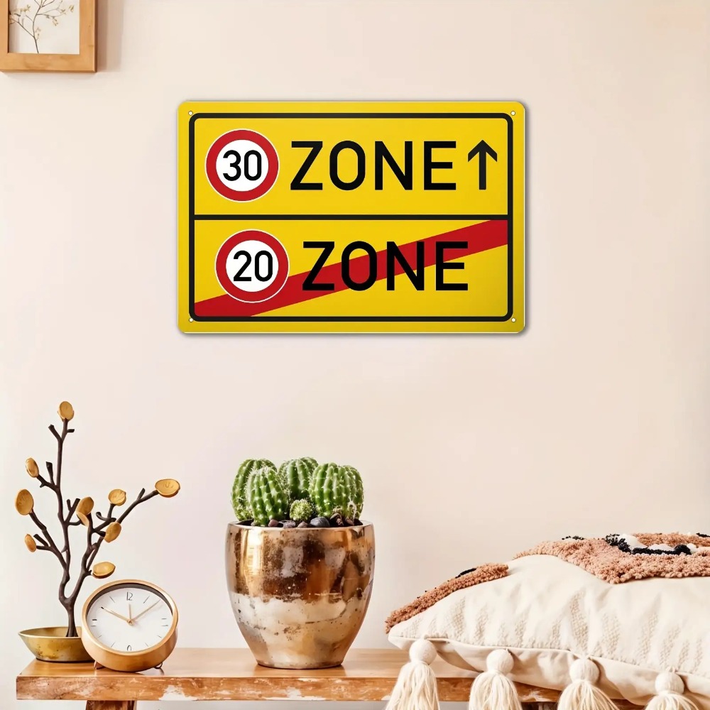 Plaque en métal vintage durabl - Farming Zone avis et prix