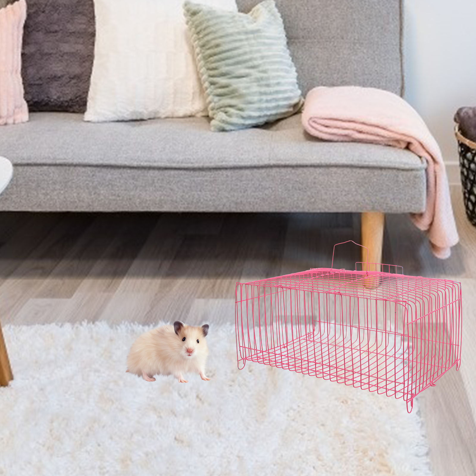 Cage de transport portable pou - Rabbit Cage Wire avis et prix
