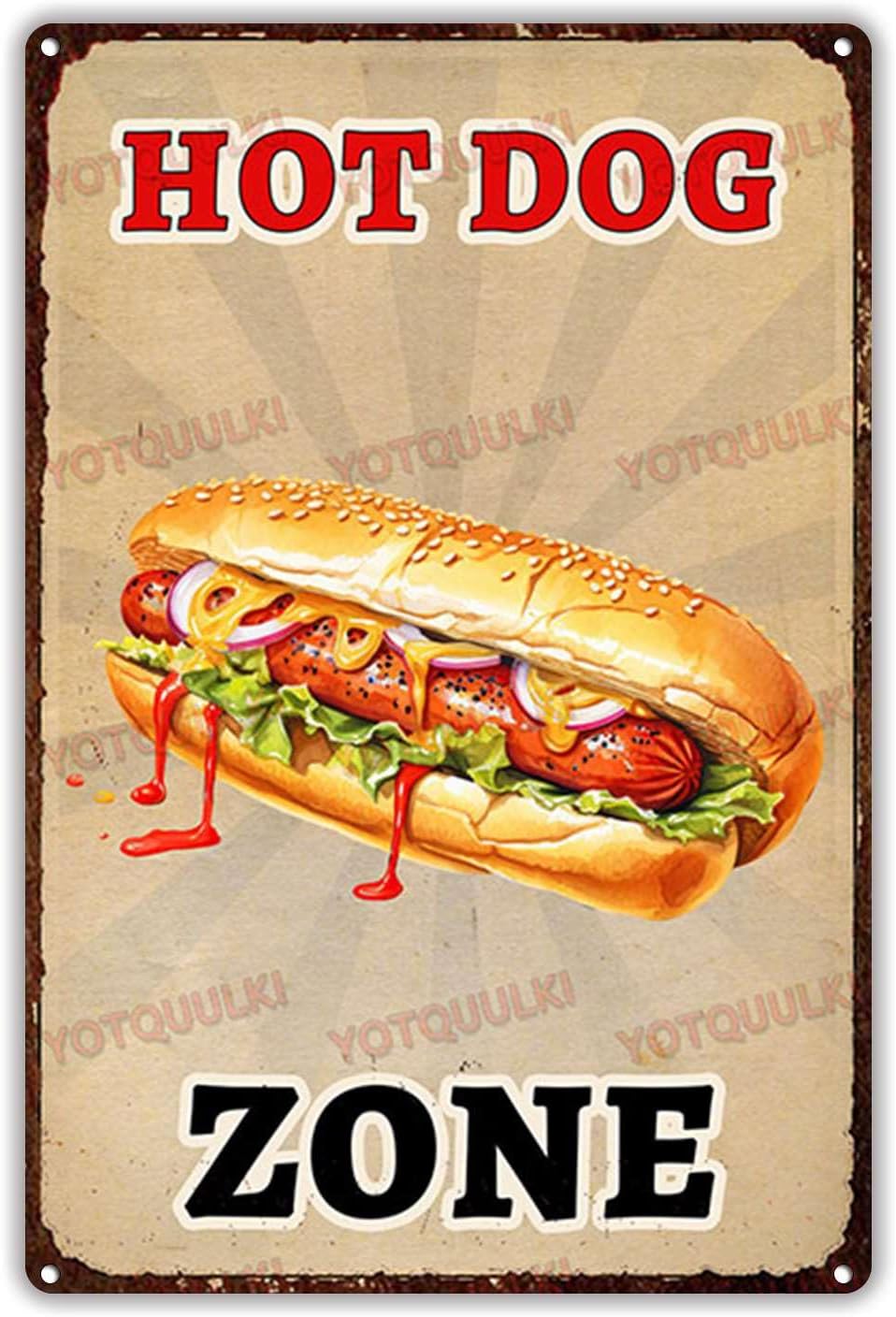 Toile encadrée « Hot Dog Zone  - Farming Zone avis et prix